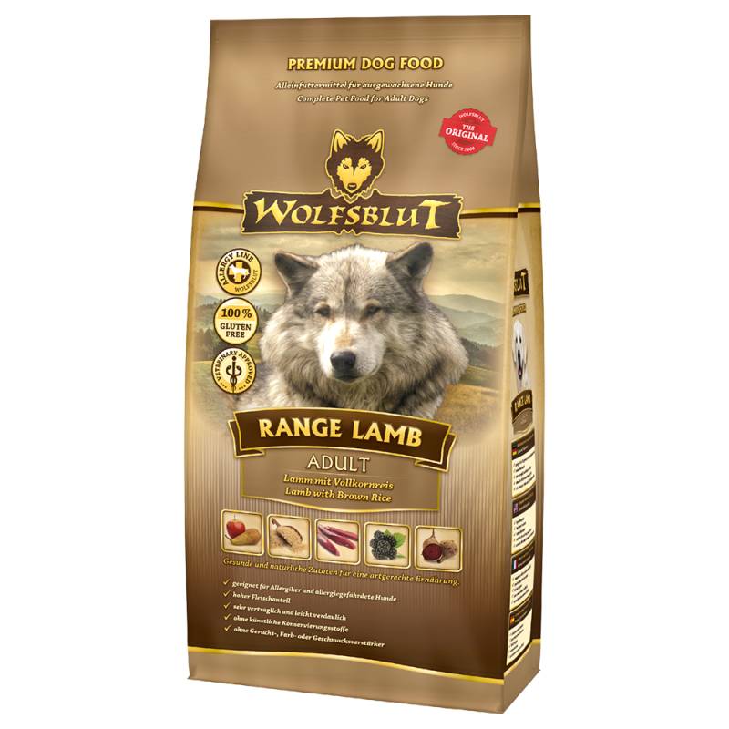 Wolfsblut | Range Lamb | Adult | 4 x 500 g von Wolfsblut