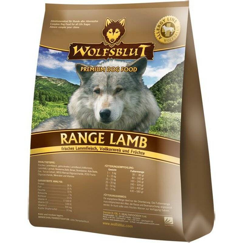 Wolfsblut Range Lamb adult 12,5 kg (5,44 € pro 1 kg) von Wolfsblut