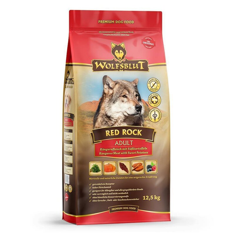 Wolfsblut Red Rock 12,5 kg (6,24 € pro 1 kg) von Wolfsblut