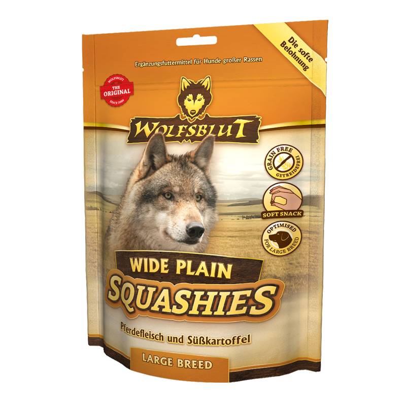 Wolfsblut Squashies Wide Plain Large Breed 300g von Wolfsblut