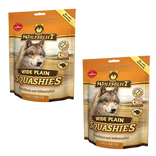 Wolfsblut Squashies Wide Plain Large Breed - Doppelpack - 2 x 300g von Wolfsblut