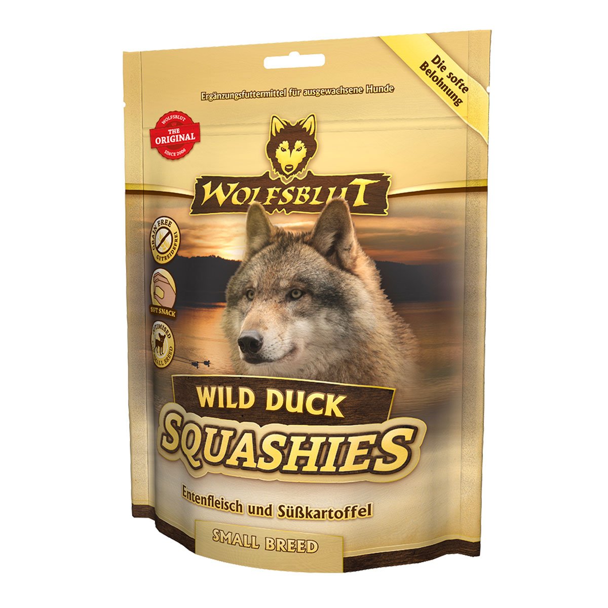 Wolfsblut Squashies Wild Duck Small Breed 350g von Wolfsblut