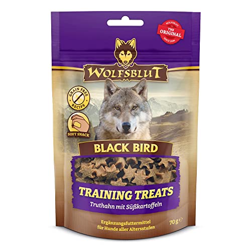 Wolfsblut - Training Treats Black Bird 7 x 70 g - Hundesnack - Hundefutter - Getreidefrei von Wolfsblut