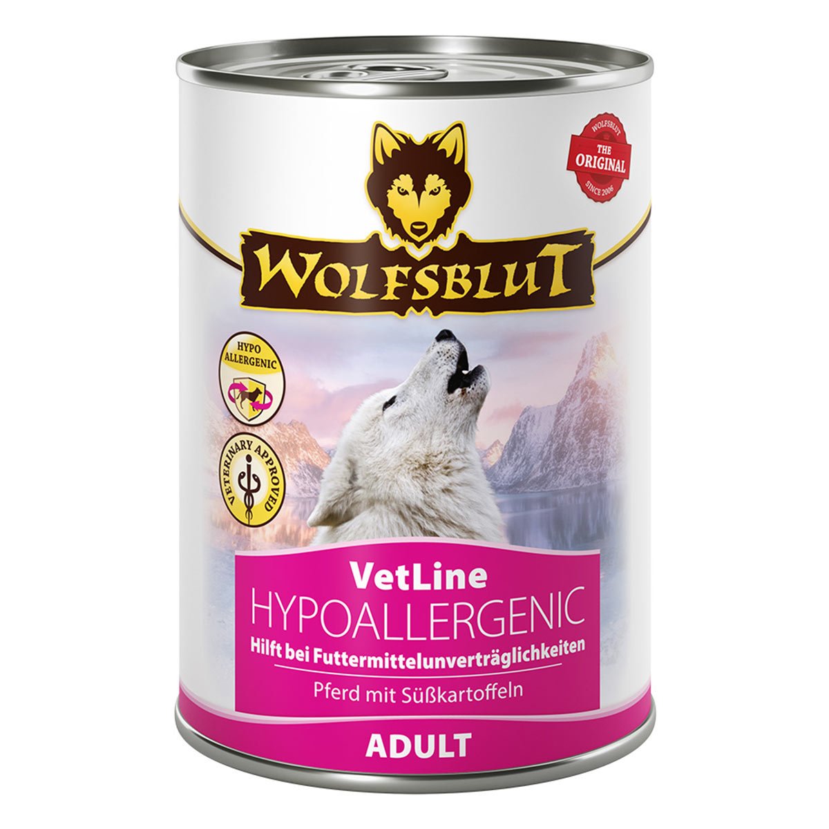 Wolfsblut VetLine Hypoallergenic - Pferd 6x395g von Wolfsblut