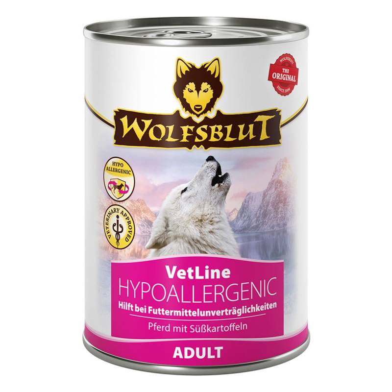 Wolfsblut VetLine Hypoallergenic - Pferd 6x395g von Wolfsblut VetLine