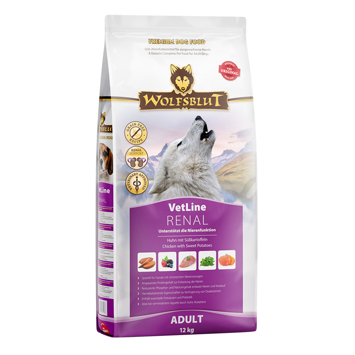 Wolfsblut VetLine Renal Huhn 12kg von Wolfsblut