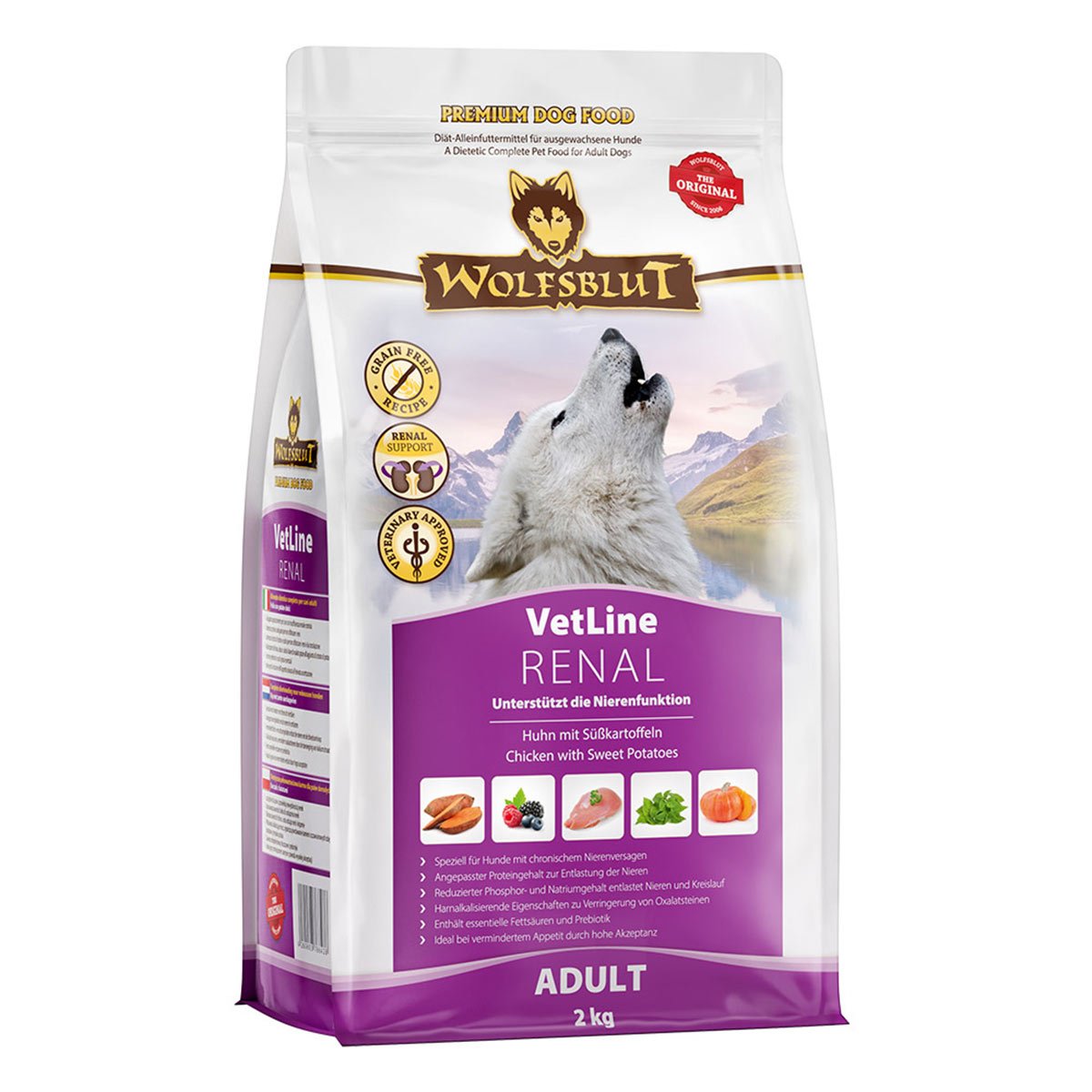 Wolfsblut VetLine Renal Huhn 2kg von Wolfsblut