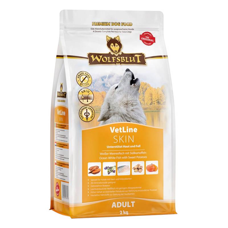 Wolfsblut VetLine Skin Weißer Meeresfisch 2kg von Wolfsblut