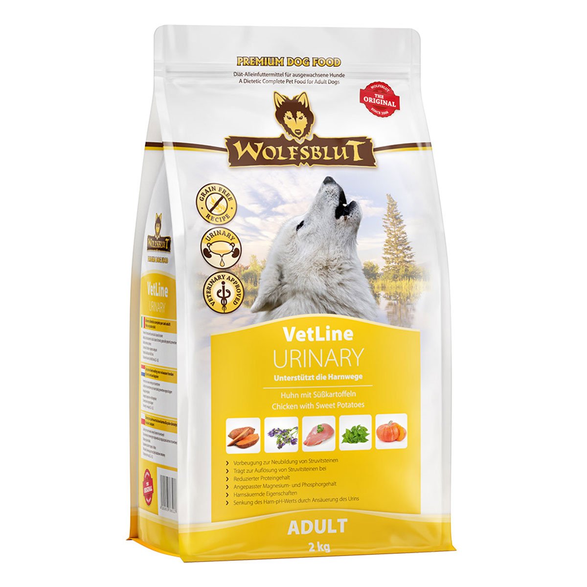 Wolfsblut VetLine Urinary Huhn 2kg von Wolfsblut