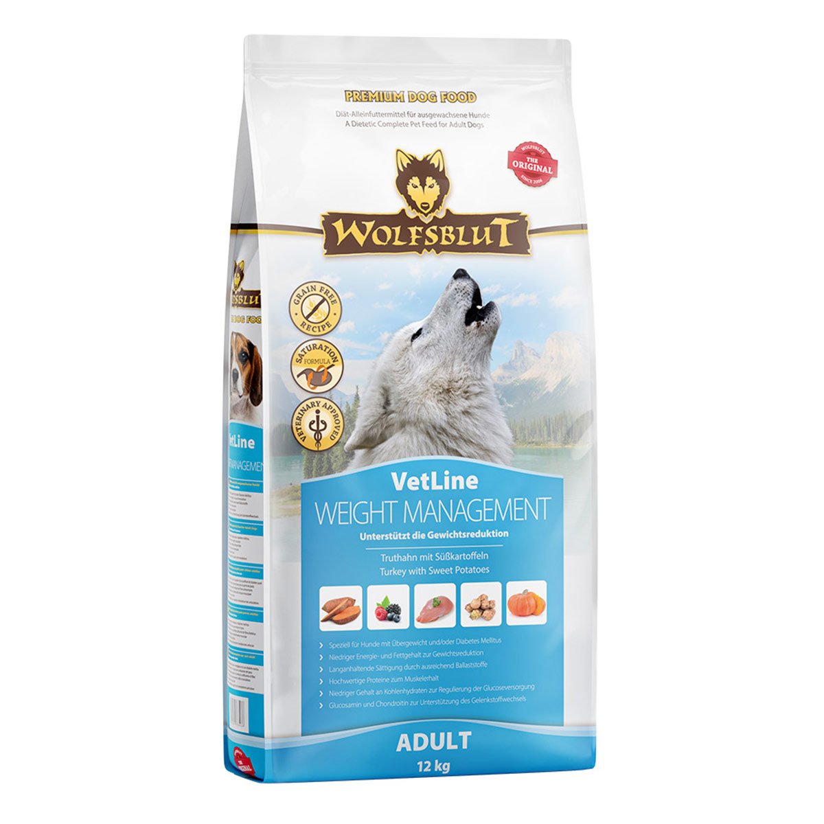 Wolfsblut VetLine Weight Management Truthahn 12kg von Wolfsblut