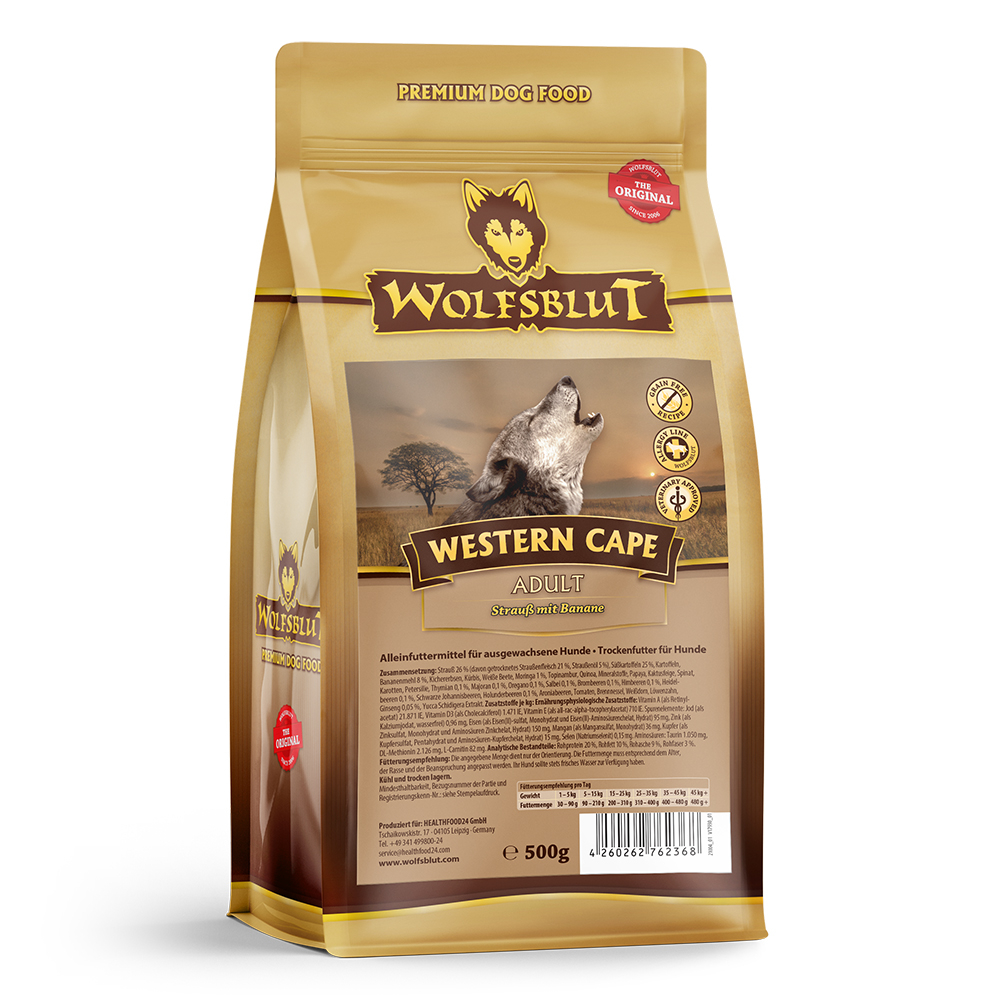 Wolfsblut | Western Cape | Adult | 4 x 500 g von Wolfsblut