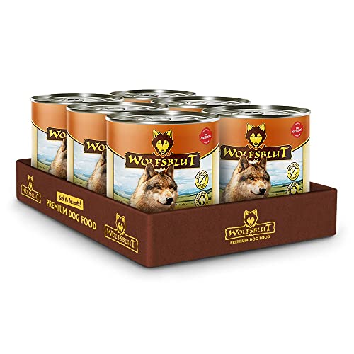 Wolfsblut - Wide Plain - 6 x 800 g - Pferd - Nassfutter - Hundefutter - Getreidefrei von Wolfsblut