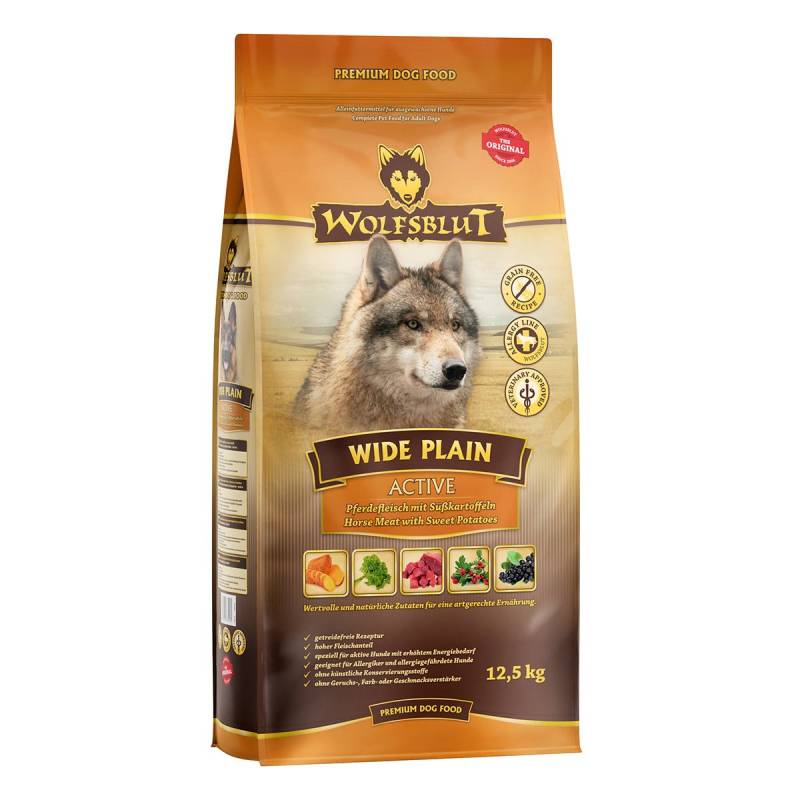 Wolfsblut Wide Plain Active 12,5kg von Wolfsblut