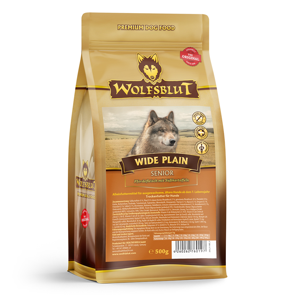 Wolfsblut | Wide Plain | Senior | 500 g von Wolfsblut