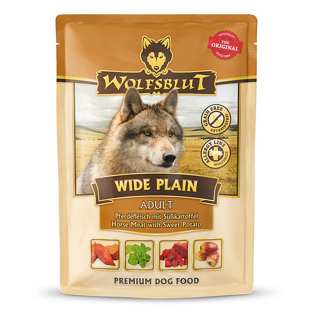 Wolfsblut | Wide Plain Pouches | Adult | 14 x 300 g von Wolfsblut