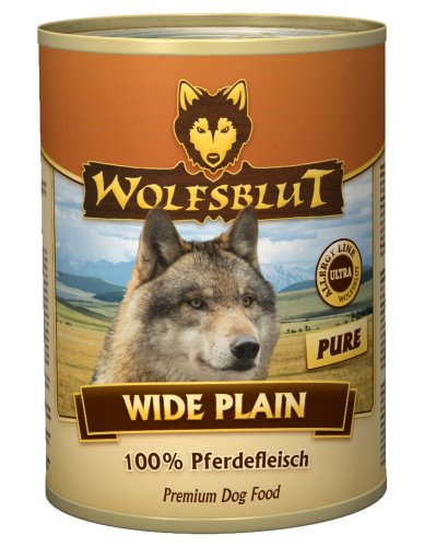 Wolfsblut Wide Plain Pure, 6er Pack (6 x 395 g) von Wolfsblut