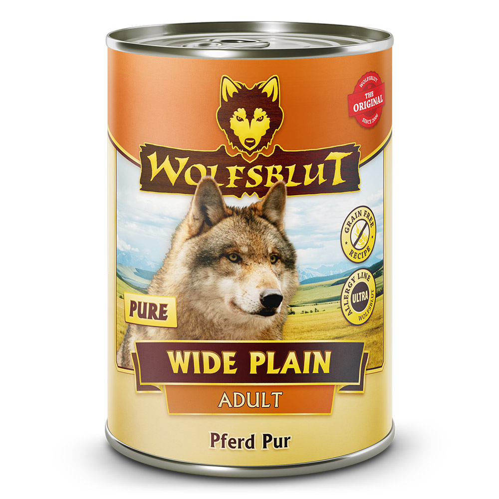 Wolfsblut | Wide Plain Pure | Adult | 6 x 395 g von Wolfsblut