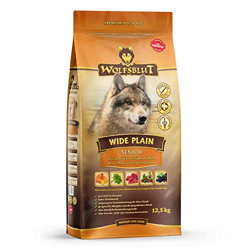 Wolfsblut - Wide Plain Senior - 12,5 kg - Pferd - Trockenfutter - Hundefutter - Getreidefrei von Wolfsblut