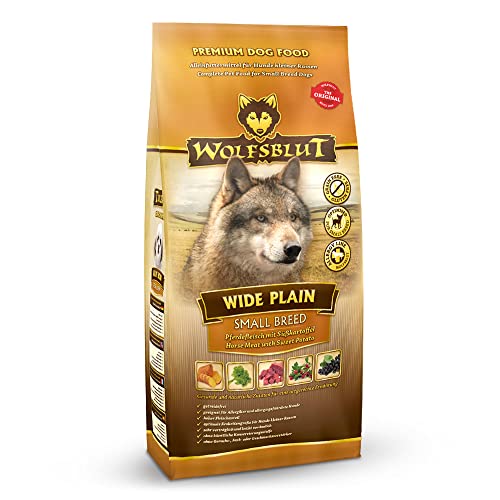 Wolfsblut - Wide Plain Small Breed - 4 x 2 kg - Pferd - Trockenfutter - Hundefutter - Getreidefrei von Wolfsblut