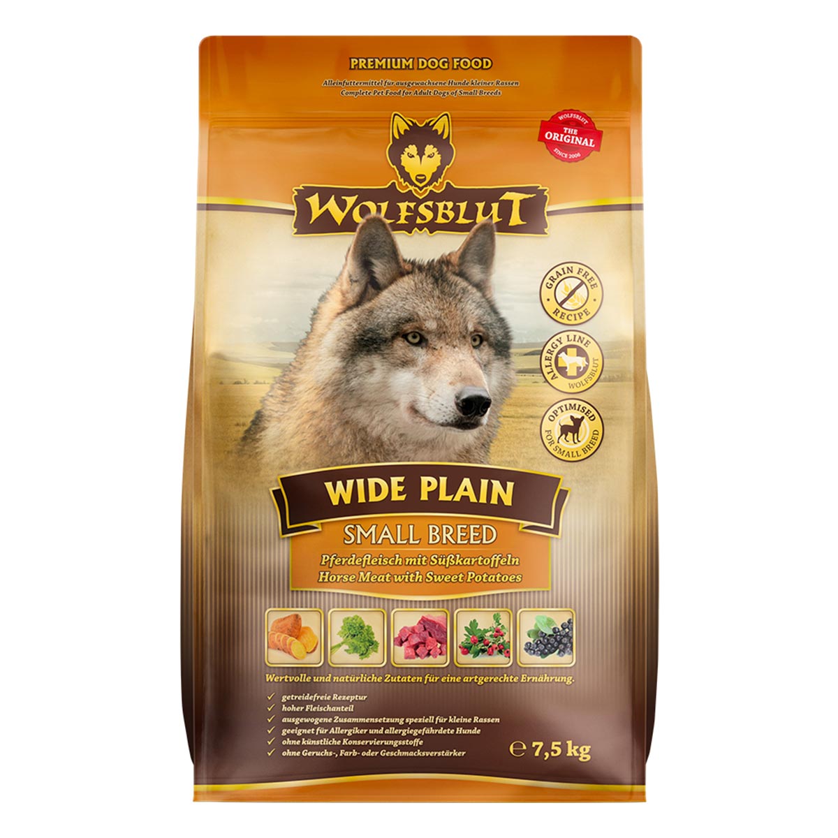 Wolfsblut Wide Plain Small Breed 7,5kg von Wolfsblut