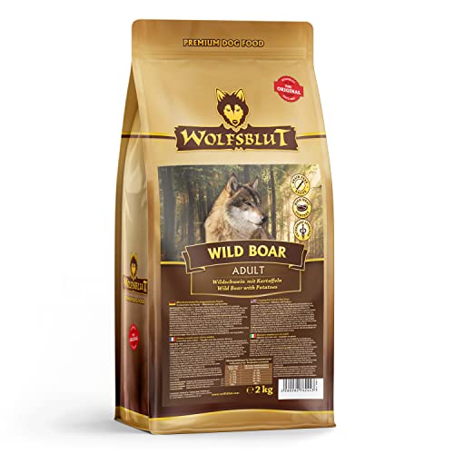 Wolfsblut - Wild Boar - 2 kg - Wildschwein - Trockenfutter - Hundefutter - Getreidefrei von Wolfsblut