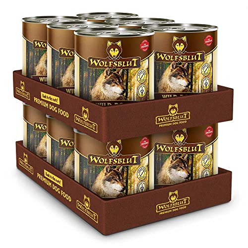 Wolfsblut - Wild Boar - 12 x 800 g - Wildschwein - Nassfutter - Hundefutter - Getreidefrei von Wolfsblut