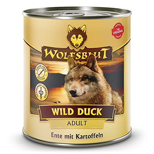 Wolfsblut - Wild Duck - 12 x 800 g - Ente - Nassfutter - Hundefutter - Getreidefrei von Wolfsblut