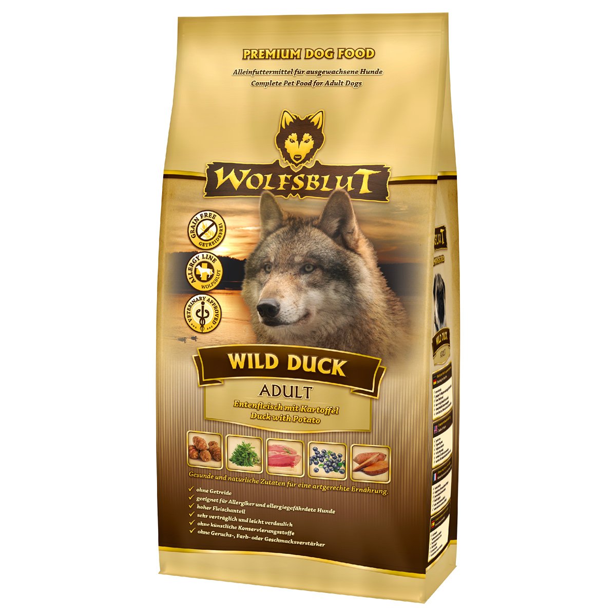 Wolfsblut Wild Duck Adult 2kg von Wolfsblut