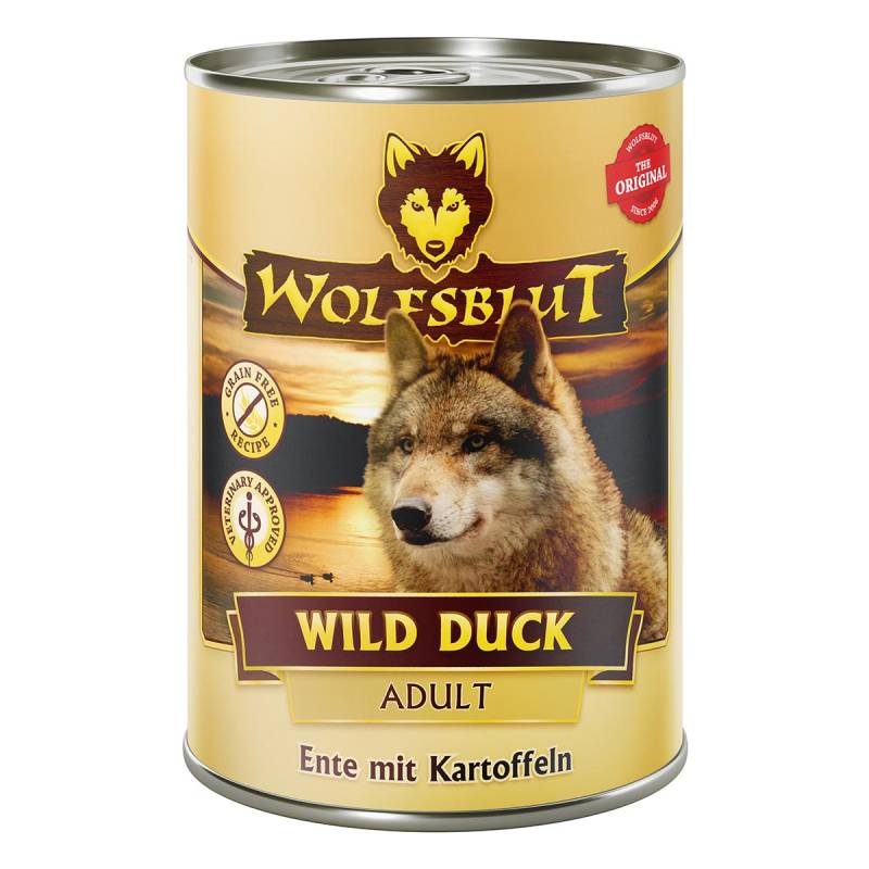 Wolfsblut Wild Duck Adult 6x395g von Wolfsblut