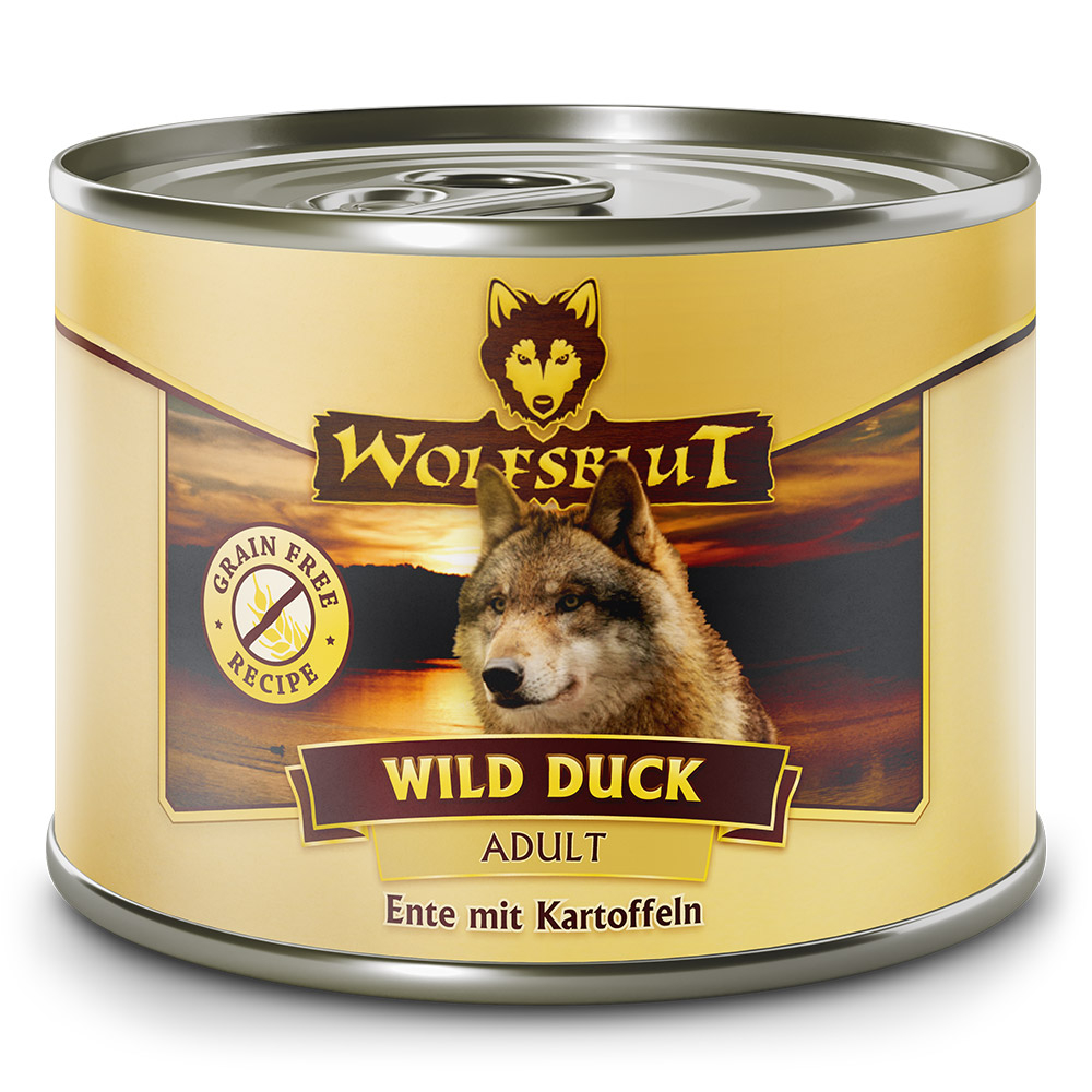 Wolfsblut | Wild Duck | Adult | 48 x 200 g von Wolfsblut