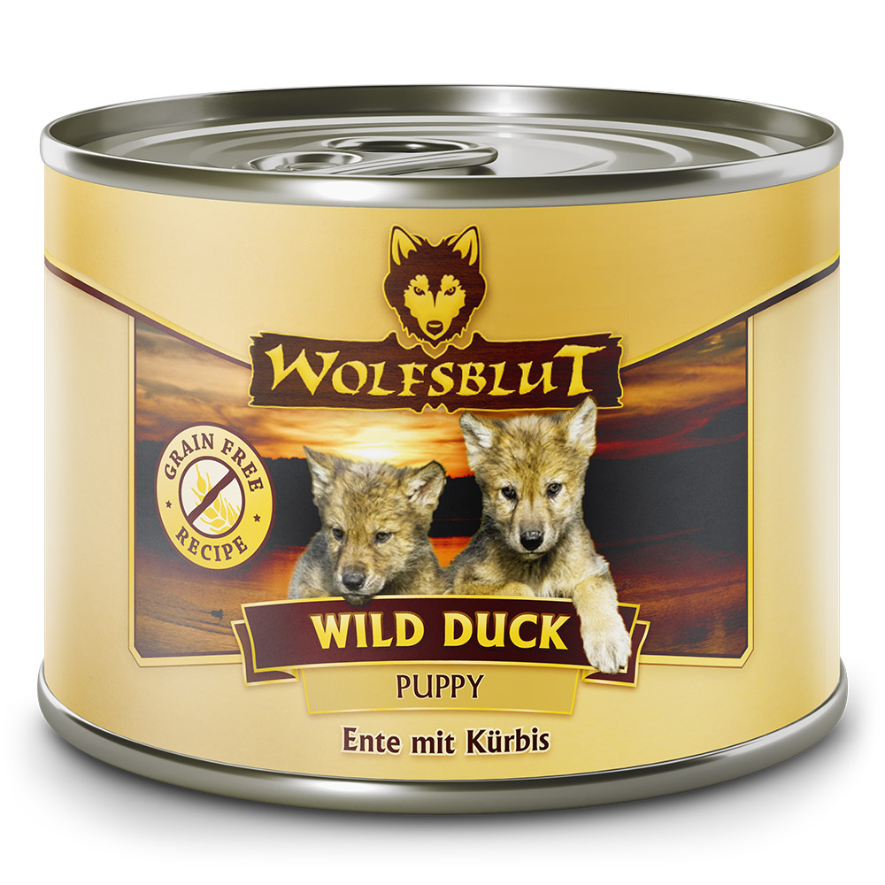 Wolfsblut | Wild Duck | Puppy | 12 x 200 g von Wolfsblut