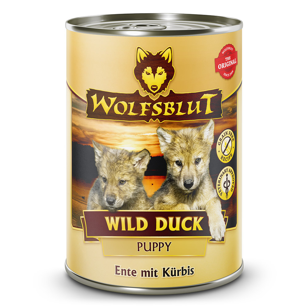 Wolfsblut | Wild Duck | Puppy | 36 x 395 g von Wolfsblut