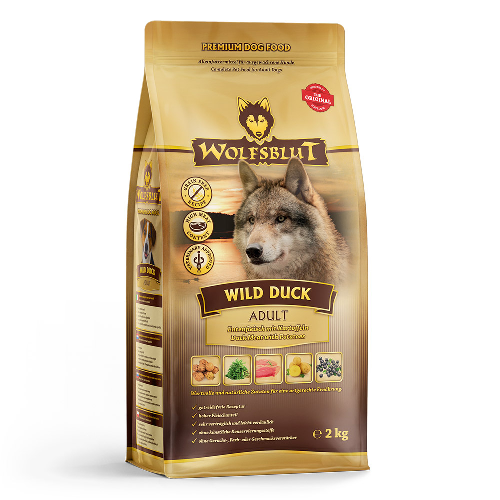 Wolfsblut | Wild Duck | Adult | 2 kg von Wolfsblut