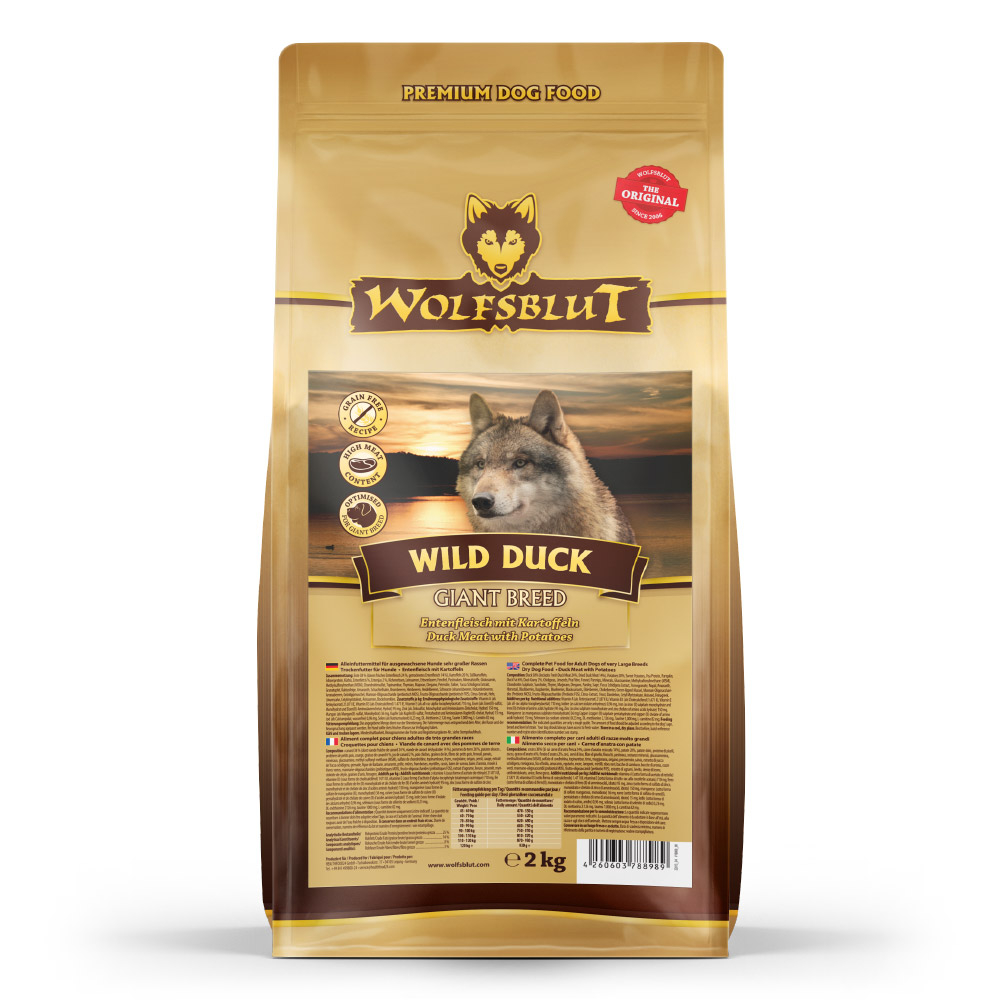 Wolfsblut | Wild Duck | Giant | 3 x 2 kg von Wolfsblut