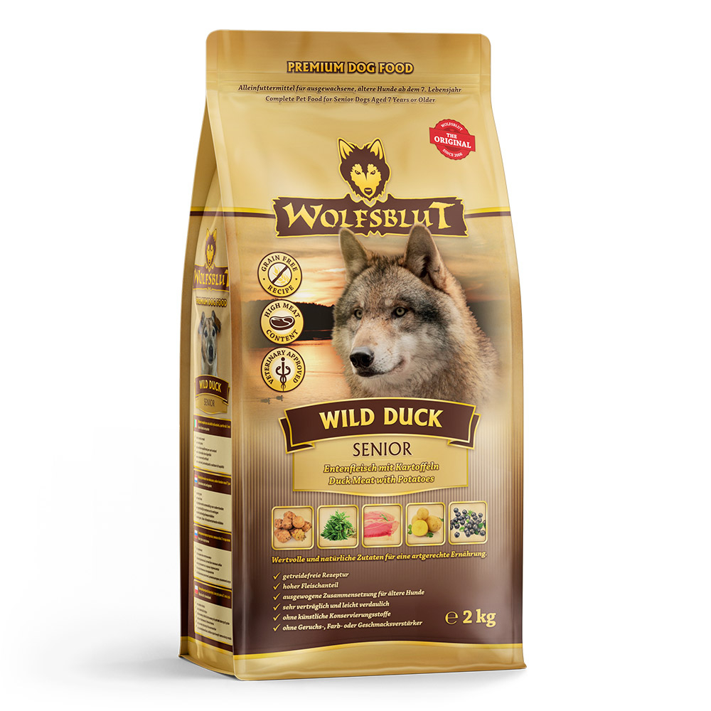 Wolfsblut | Wild Duck | Senior | 3 x 2 kg von Wolfsblut