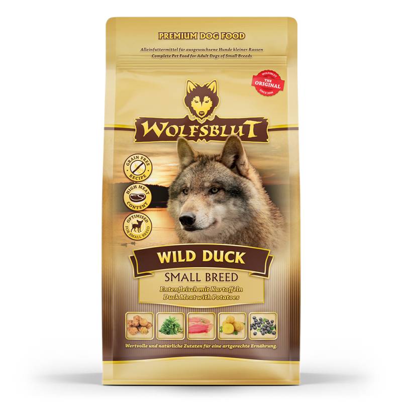 Wolfsblut | Wild Duck | Small Breed | 4 x 500 g von Wolfsblut