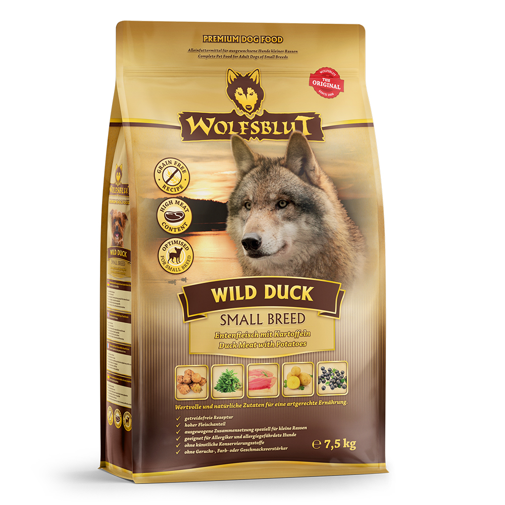 Wolfsblut | Wild Duck | Small Breed | 7,5 kg von Wolfsblut