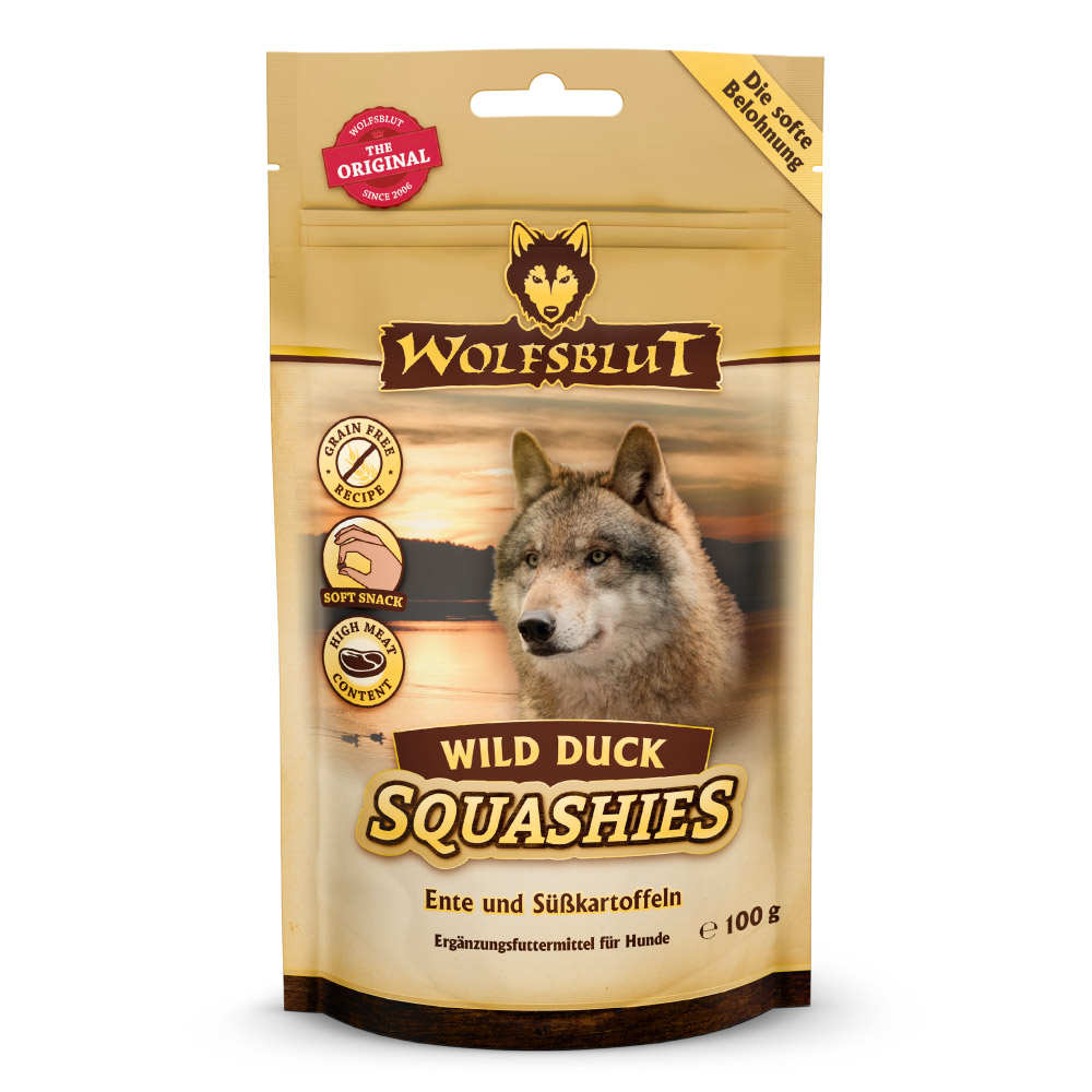 Wolfsblut | Wild Duck | Squashies | 8 x 100 g von Wolfsblut