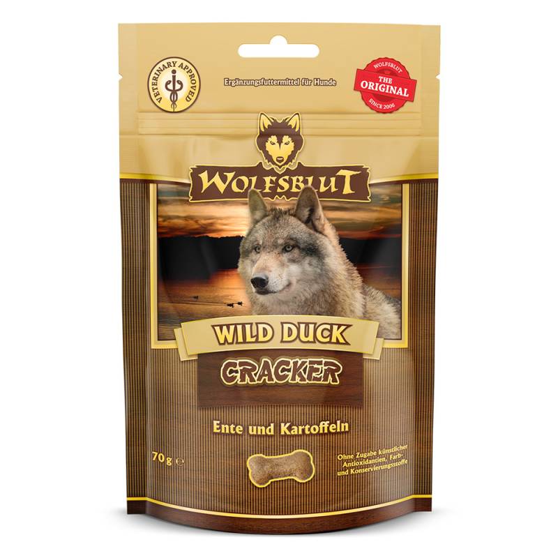 Wolfsblut | Wild Duck | Cracker | 7 x 70 g von Wolfsblut