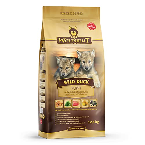 Wolfsblut - Wild Duck Puppy - 12,5 kg - Trockenfutter - Hundefutter - Getreidefrei von Wolfsblut