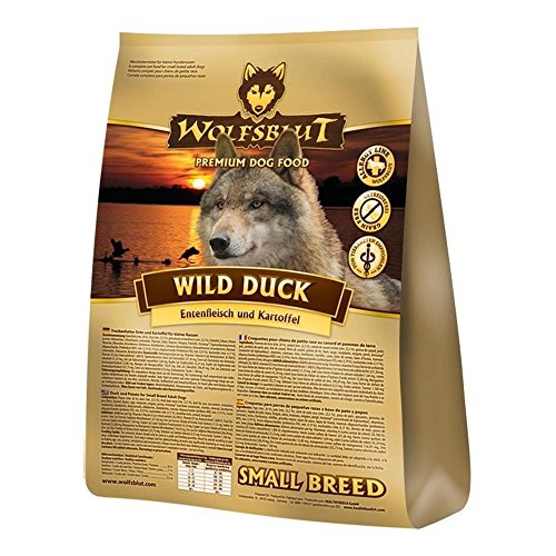 Wolfsblut - Wild Duck Small Breed - 2 kg - Ente - Trockenfutter - Hundefutter - Getreidefrei von Wolfsblut