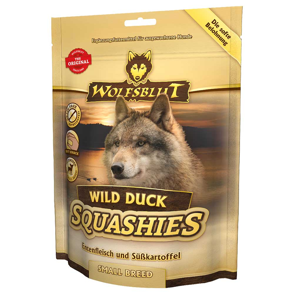 Wolfsblut | Wild Duck Small Breed | Squashies | 350 g von Wolfsblut