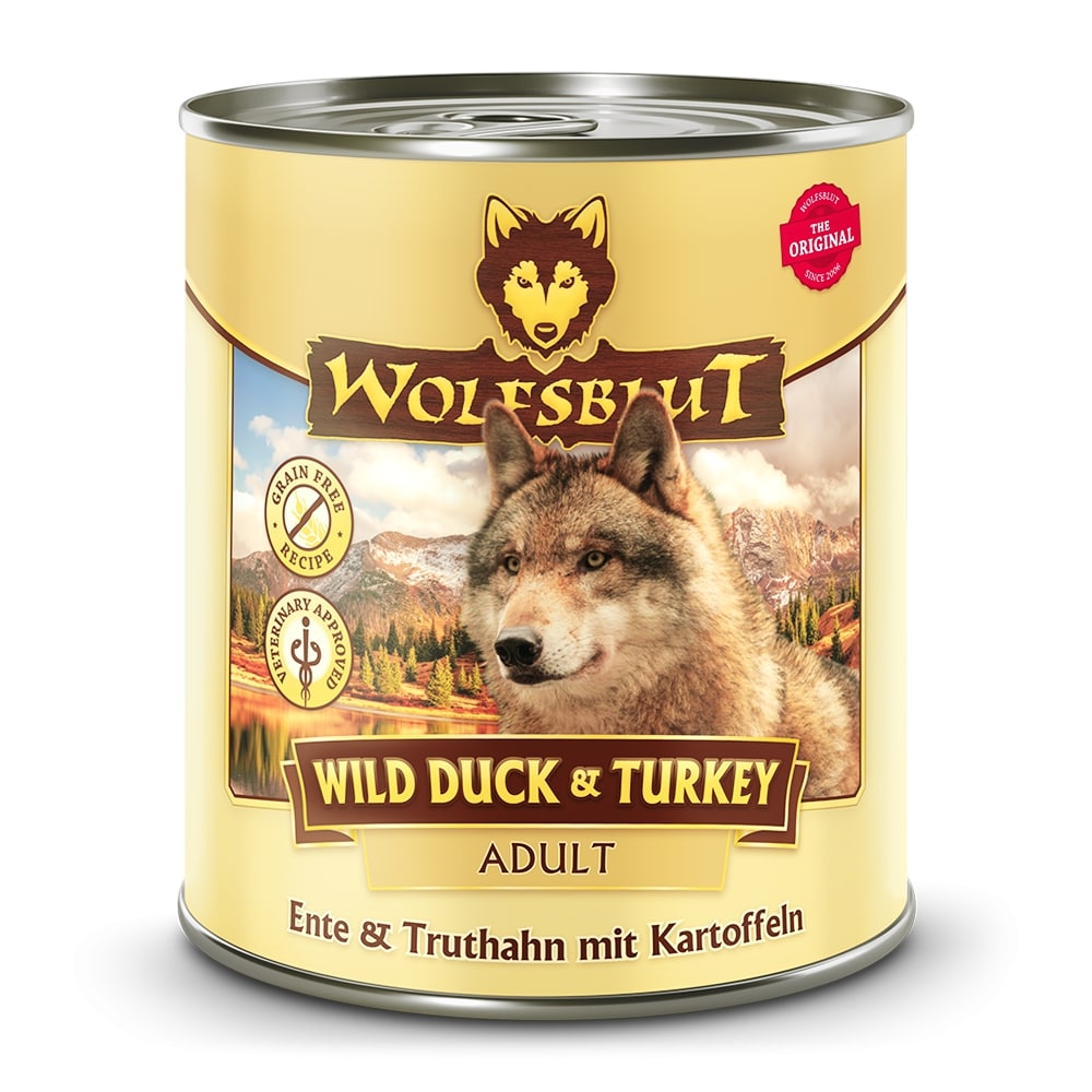 Wolfsblut | Wild Duck & Turkey | Adult | 30 x 800 g von Wolfsblut