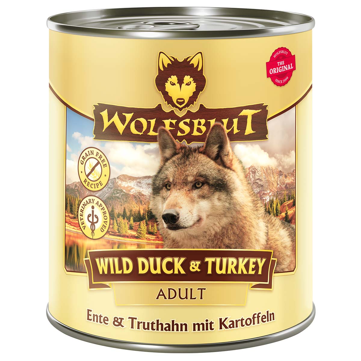 Wolfsblut Wild Duck & Turkey Adult 6x800g von Wolfsblut