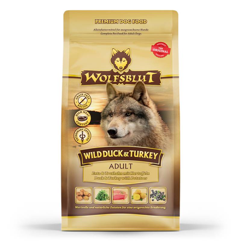 Wolfsblut | Wild Duck & Turkey | Adult | 500 g von Wolfsblut