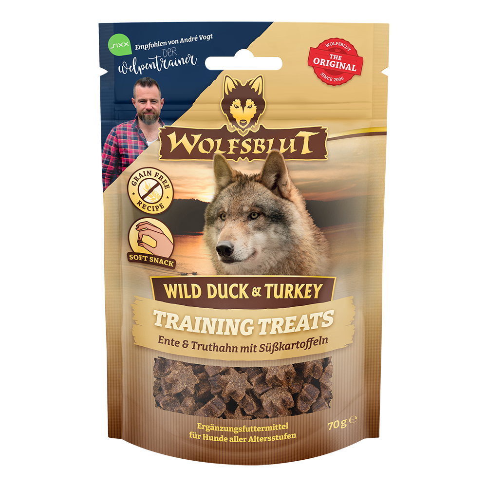 Wolfsblut | Wild Duck & Turkey | Training Treats | 7 x 70 g von Wolfsblut