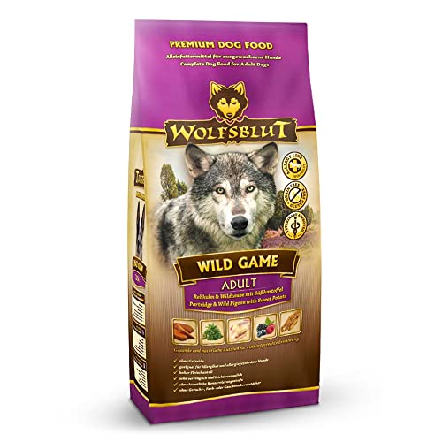 Wolfsblut - Wild Game - 2 kg - Rebhuhn und Wildtaube - Trockenfutter - Hundefutter - Getreidefrei von Wolfsblut