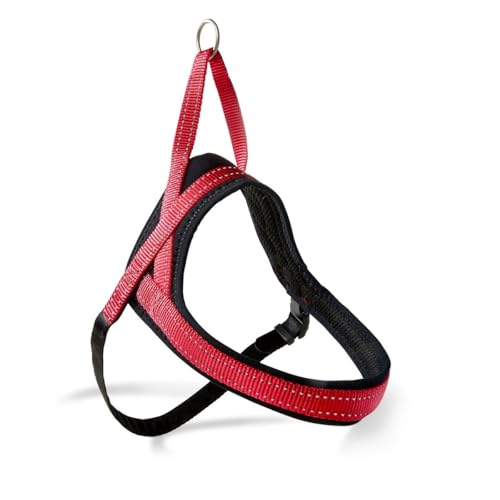 Hundegeschirr Soft & Safe reflektierend, Gr.-1: 28-35cm cayenne/schwarz Hundegeschirr Soft & Safe reflektierend, Gr.-1: 28-35cm cayenne/schwarz von Wolters Cat & Dog