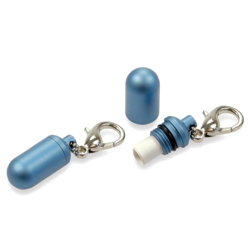 Wolters Aluminium-Adresshülse wasserdicht, Größe:12 mm Ø, Farbe:SkyBlue von Wolters Cat & Dog