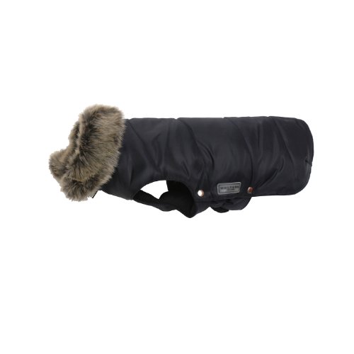 Wolters Cat&Dog 49016 Parka mit Fellkragen 38 cm, schwarz von Wolters Cat & Dog